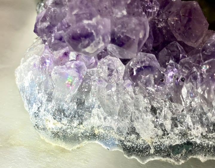 びっしり カクセコナイト✨ 【愛の守護石♡】虹入り˚✧₊⁎アメジスト びっしり カクセコナイト✨ 【愛の守護石♡】虹入り