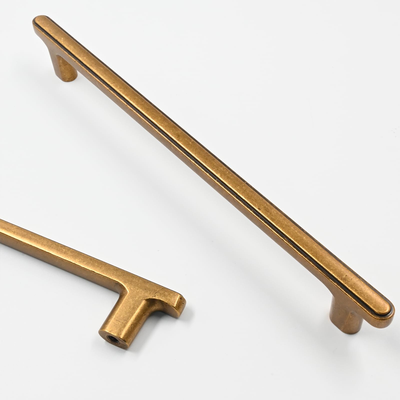 Brushed Gold Cabinet Handles - 10 Pack -21 Brushed Gold Cabinet Handles - 10 Pack -21
