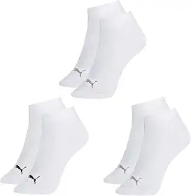 Kit 3 Pares de Meia Puma Sapatilha Cano Curto Everyday Esporte Masculina Adulto