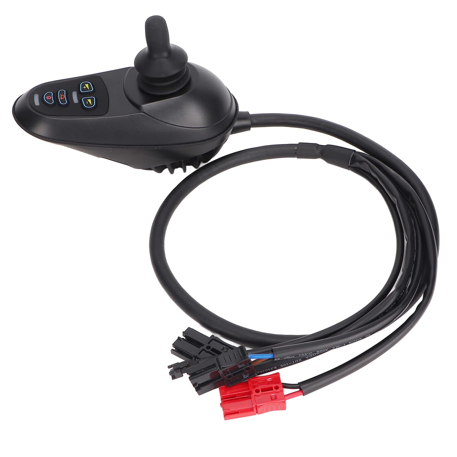 Yunseity Joystick para Silla de Ruedas, Controlador de sillas de Ruedas eléctricas con Motor de Cepillo de 24 V, Accesorios para sillas eléctricas Impermeables IPX5
