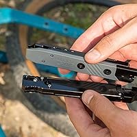 Vista 7 de Wolf Tooth Palanca de neumático de 8 bits + removedor de abolladuras de llanta multiherramienta