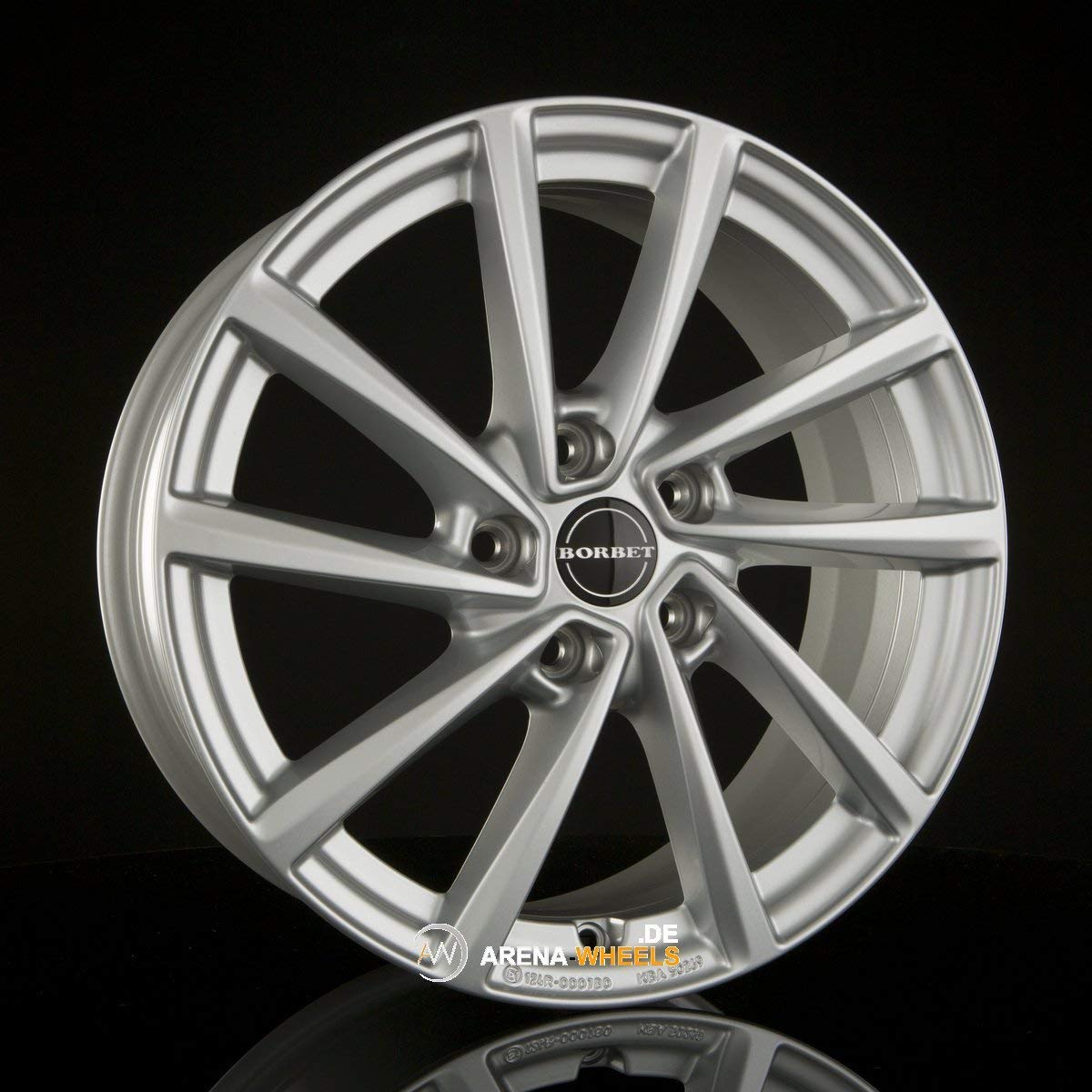 BORBET V 7J x 18 Zoll ET 45 LK 5x112 Alufelge Felge KBA NEU