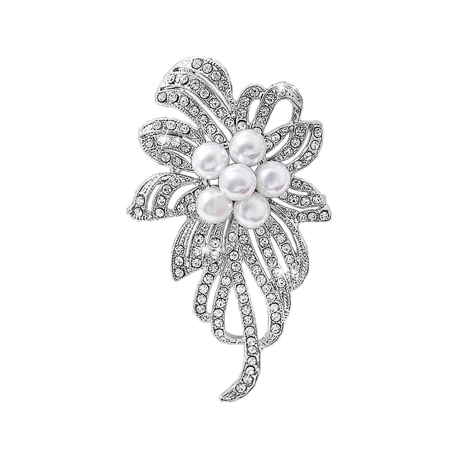 SYGA Brooch Pin Fashion Crystal Rhinestone Jewellery Pin Vintage Accessories Decoration Clothing Bouquet Brooches for Women Girl- S01 (B09PR8RB9N) Amazon Price History, Amazon Price Tracker