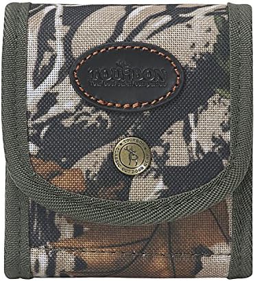 TOURBON Folding Rifle Cartridge Holder Ammo Wallet Pouch with Elastic Loops (Camouflage)