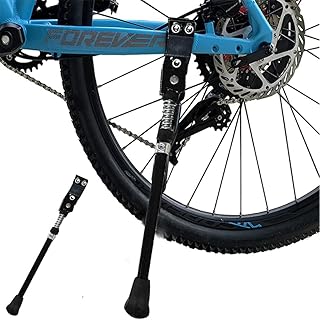 Bike Kickstand,1PC Height Adjustable Bike Stand,Bike Side Support Kick Stand,Alloy Kick Stand Adult Bicycle Kickstand Universal Bike Side Rear Kickstand,Mount Bike Kickstand,Center Mount Bike Stand