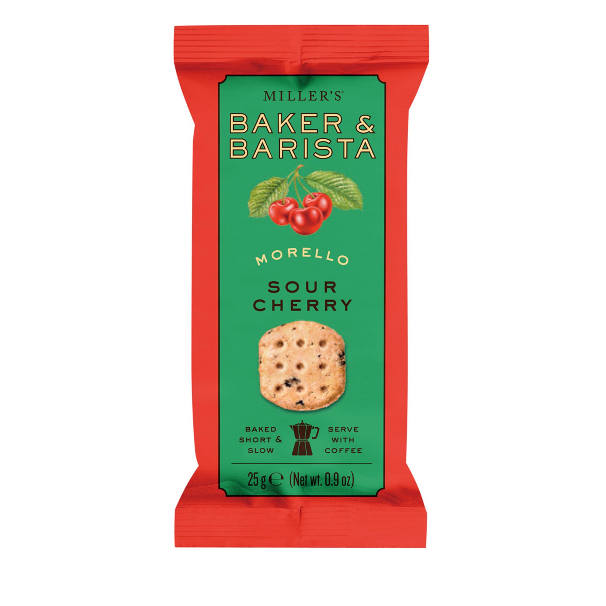 ミラーズ ベイカー＆バリスタ モレロサワーチェリー ショートブレッド 25g 48個セット 0031-00052 |b03 61fKUAkqR-L.jpg