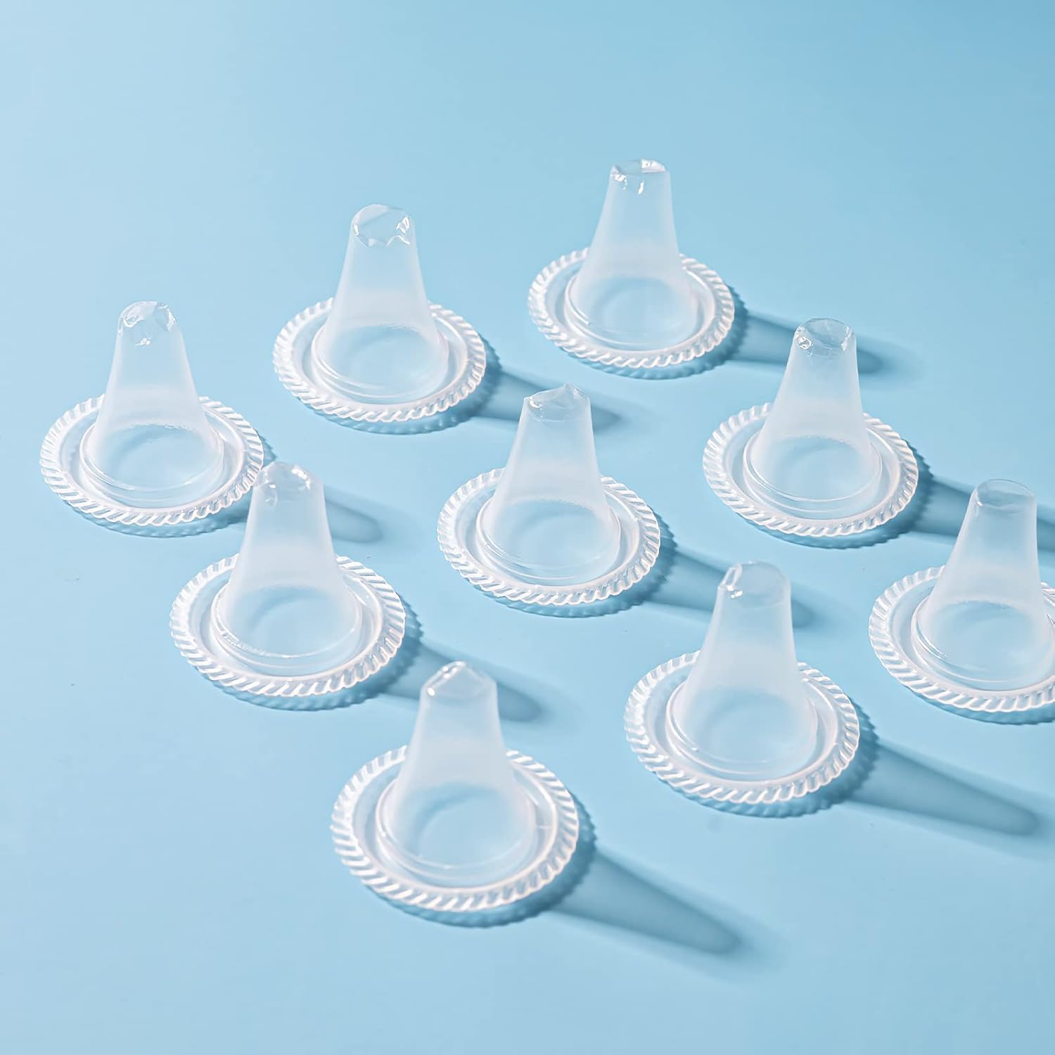 100 Stück Ohrthermometer-Sondenschutzkappen/Nachfüllkappen/Linsenfilter für alle Braun Thermometer-Modelle, BPA-frei, Digitale Einwegschutzkappen