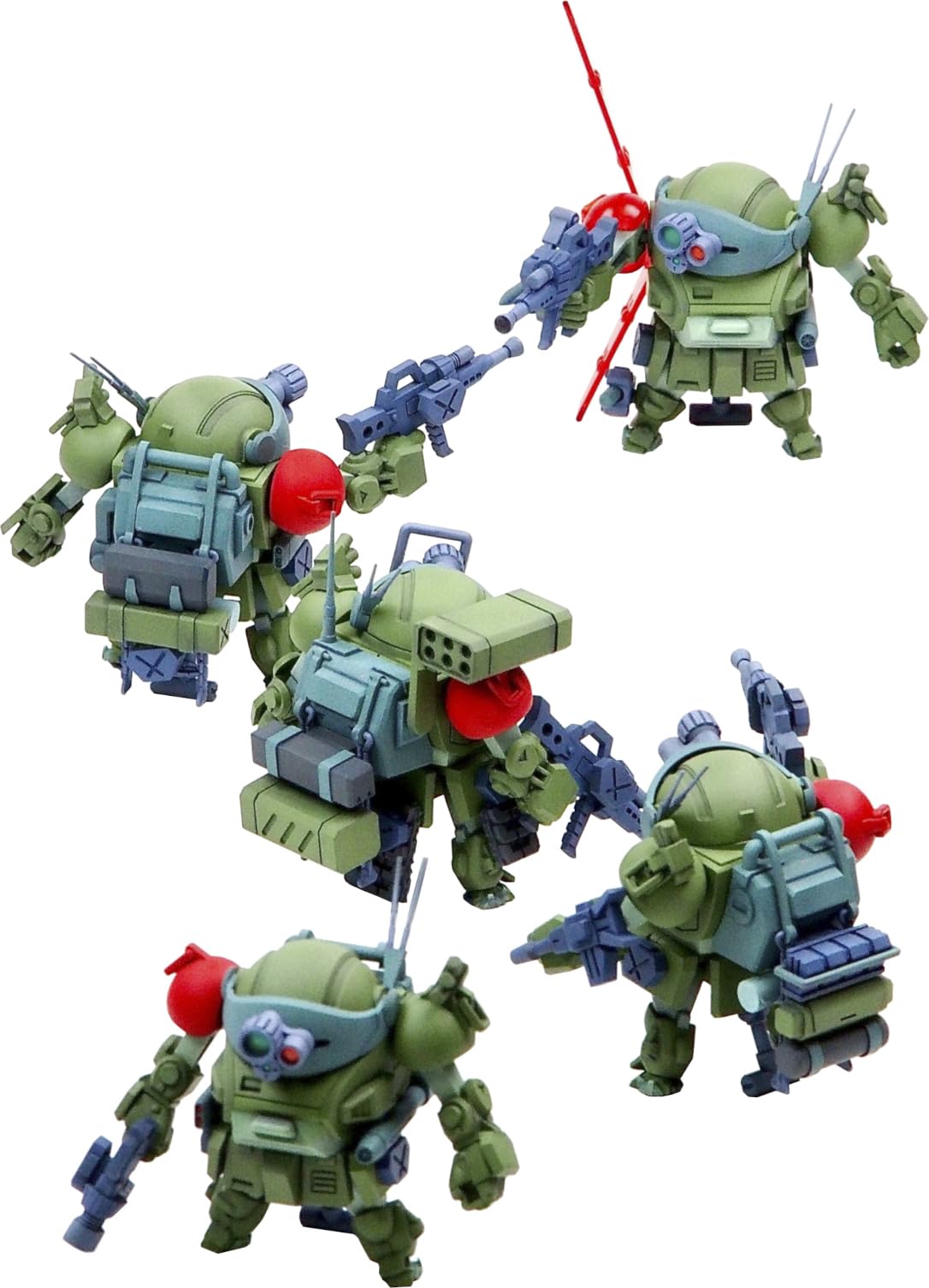 装甲騎兵ボトムズ WAVE 1/60スケール スコープドッグ サンサ戦5期セット Amazon | キャビコ チョイプラシリーズ 装甲騎兵ボトムズ 野望のルーツ