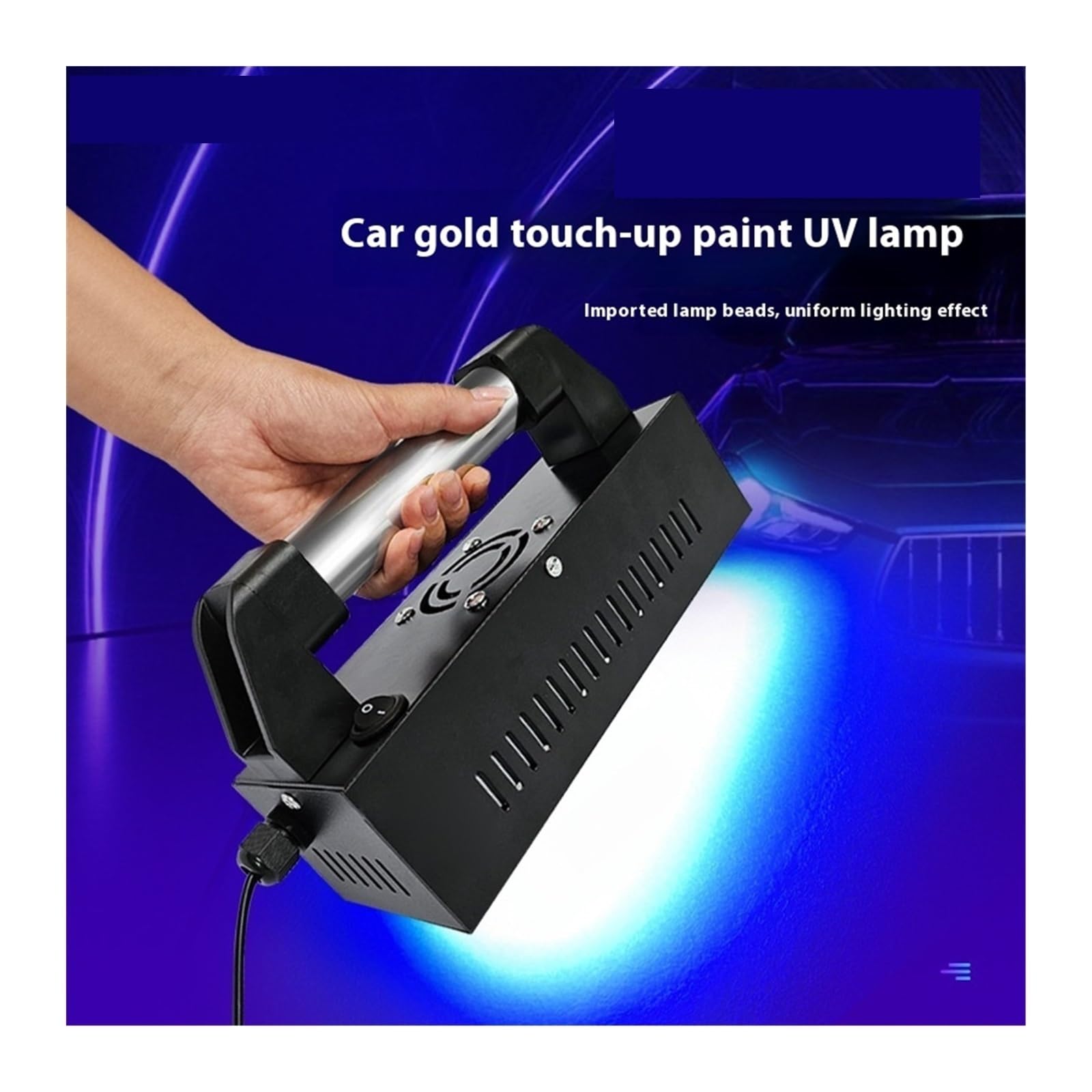 Lampada di polimerizzazione UV, Lampada Polimerizzante UV For Stucco For Carrozzeria E For Riparazione Vernice PCB For Auto A Olio Verde(365nm)