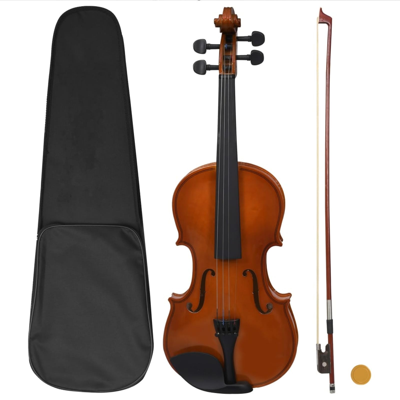 Set Completo Violino con Arco e Mentoniera Legno Scuro 4/4,Arte e Svago,Hobby e Arti Creative,Strumenti Musicali,Strumenti a Corda,Violini-70142