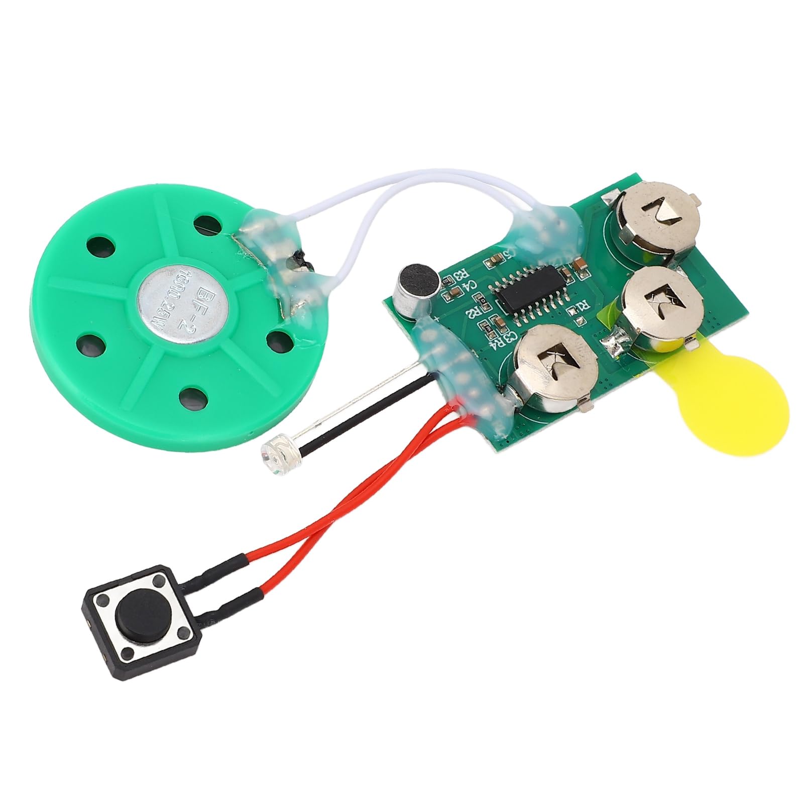 Greeting Card Recordable Voice Chip, 4mins Light Sensor Recordable Sound Module Button Control Sound Chip - Image 3