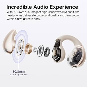 Crosssky C30 ホワイト ワイヤレスイヤホン 61fKWA09tiL._AC_UF350,