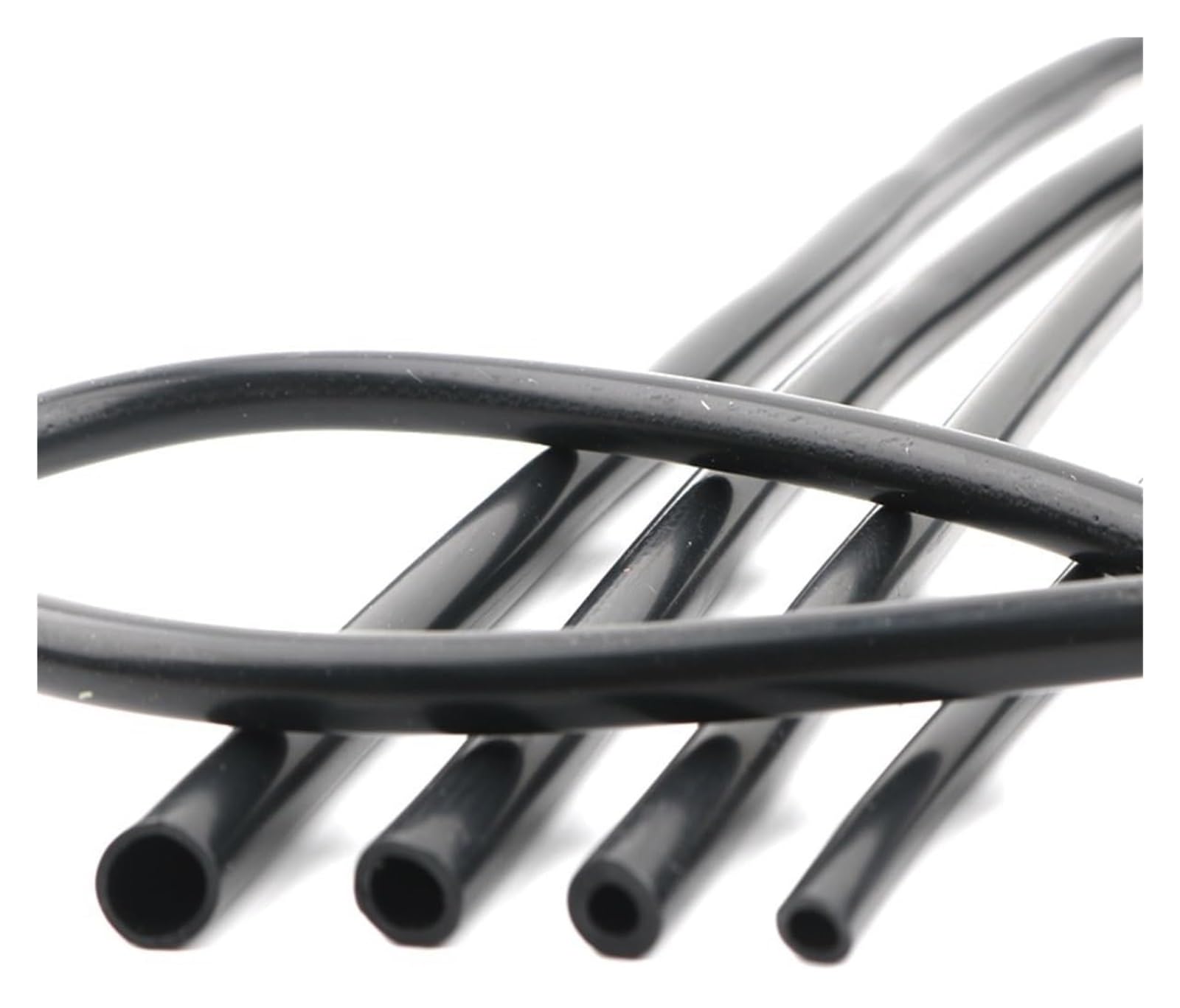 Flexibler Silikonschlauch, Schwarzer Gummischlauch(19mmx25mm 1M)