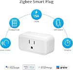 SONOFF S40 Lite 15A Zigbee Smart Plug, Requires SONOFF ZigBee 3.0 Hub, Remote & Voice Control, Works with Alexa, Google Home and SmartThings