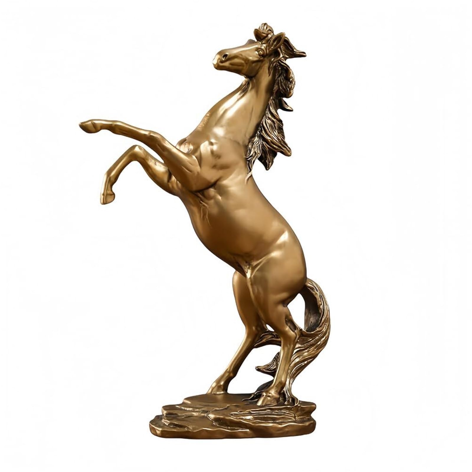 JJJing5 Decor Horse Art Figurines Resin Statue Creative Decor for Living Rooms Nightstand Accessories(A1)