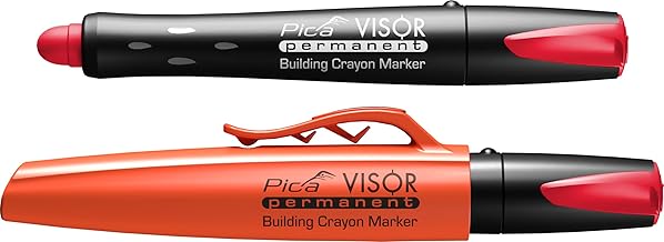 Pica Industrial Permanent Marker Extremely Resistant and Versatile, Waterproof, Never Dries Out, Lead Diameter 10 mm Length 85 mm, 990/40