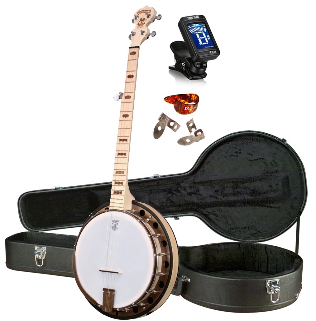 Amazon.com: Deering Goodtime 2 5-String Maple Resonator
