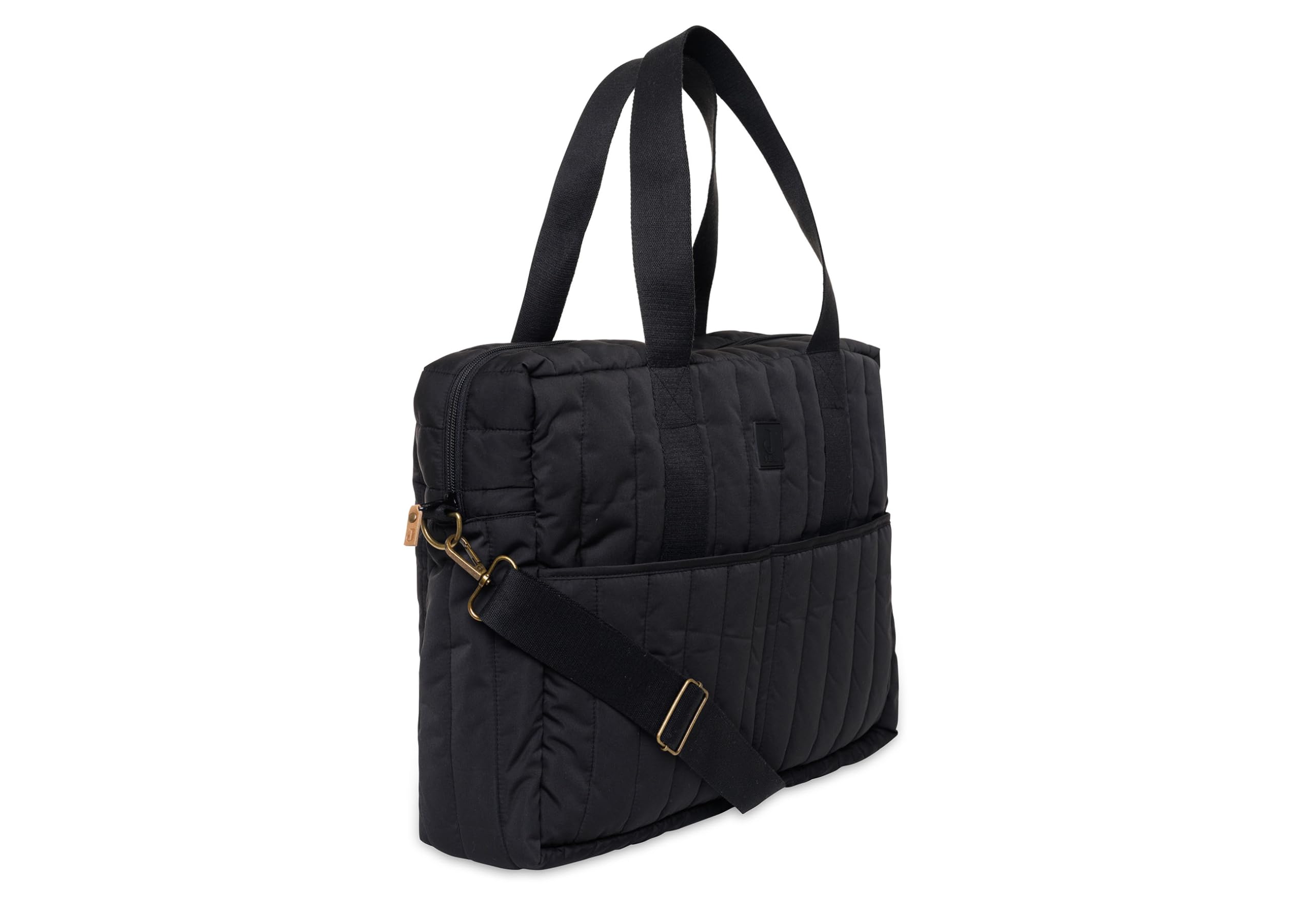 Jollein Sac à langer Puffed Moos Noir Imperméable Multifonctionnel