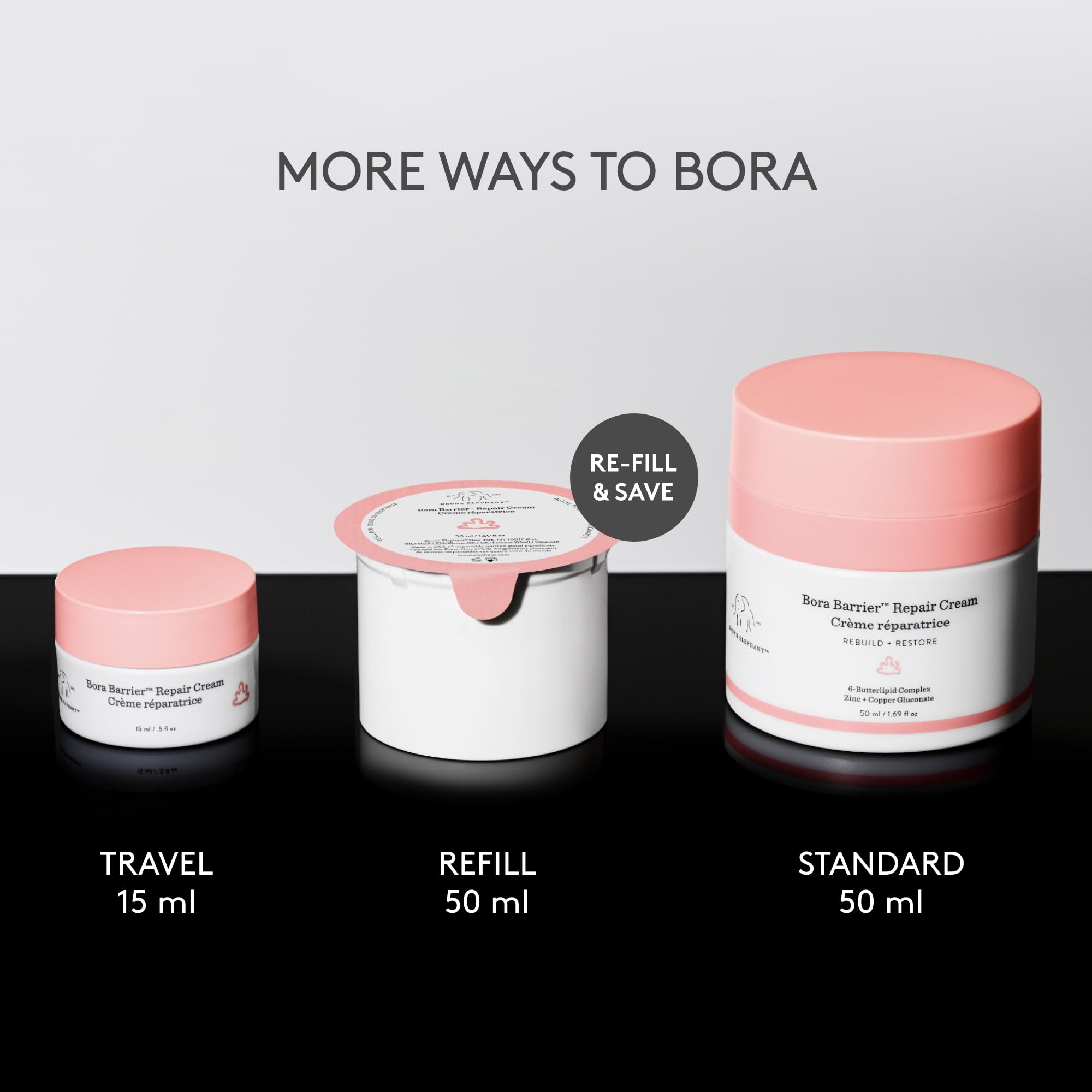 Bora Barrier Repair Cream by Drunk Elephant for Women - Crema da 1,69 oz