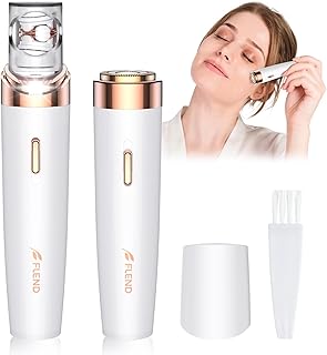 Depiladora eléctrica para mujer, Depiladora 2 en 1 para mujer, recortadora de bikini, dispositivo de depilación facial, depiladora eléctrica facial, depiladora lisa para mujer, cara, labios, barbilla