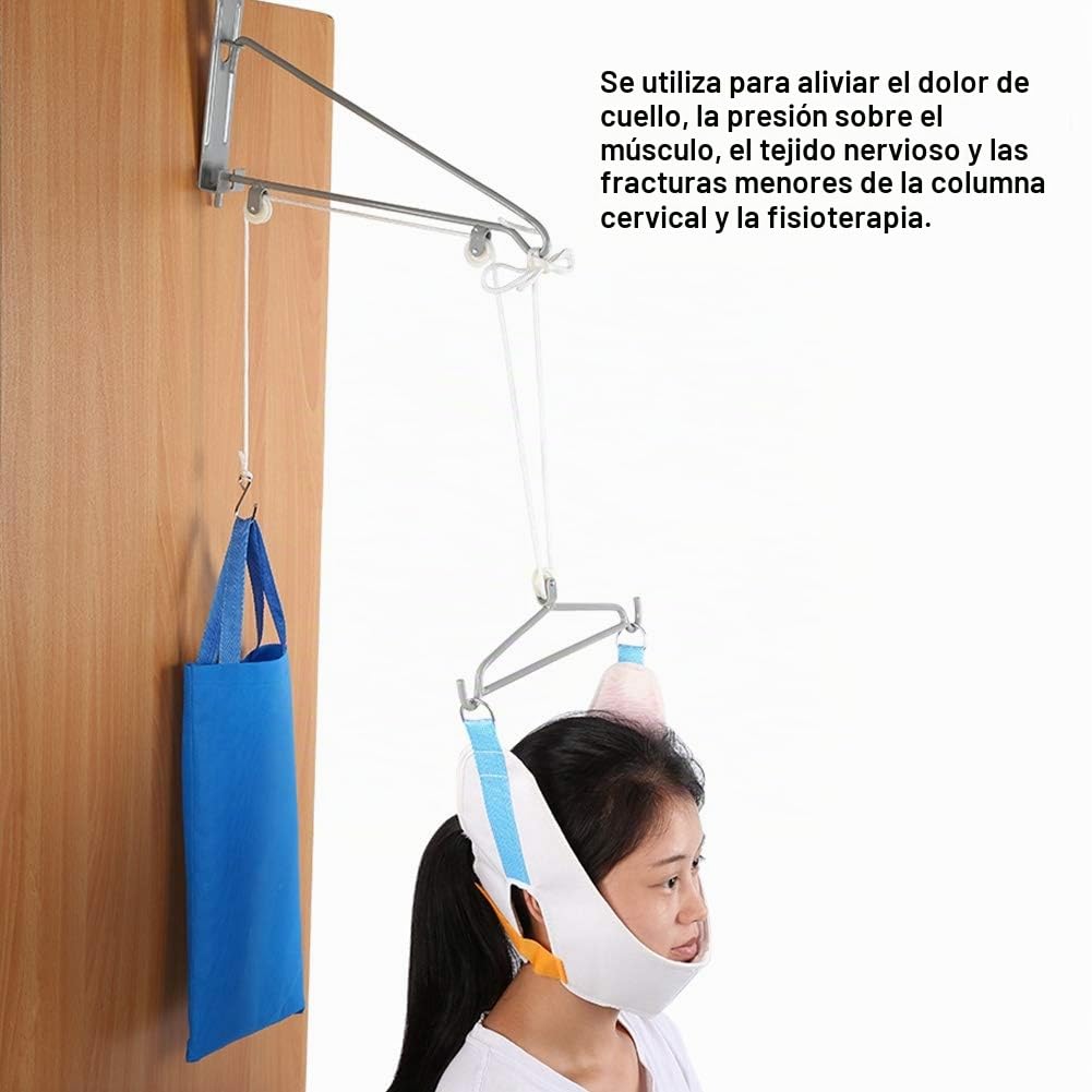 Tracción cervical, equipo completo de la tracción cervical de la hamaca del alivio del cuello, para la alineación de la columna vertebral del alivio del dolor del cuello para los hombres