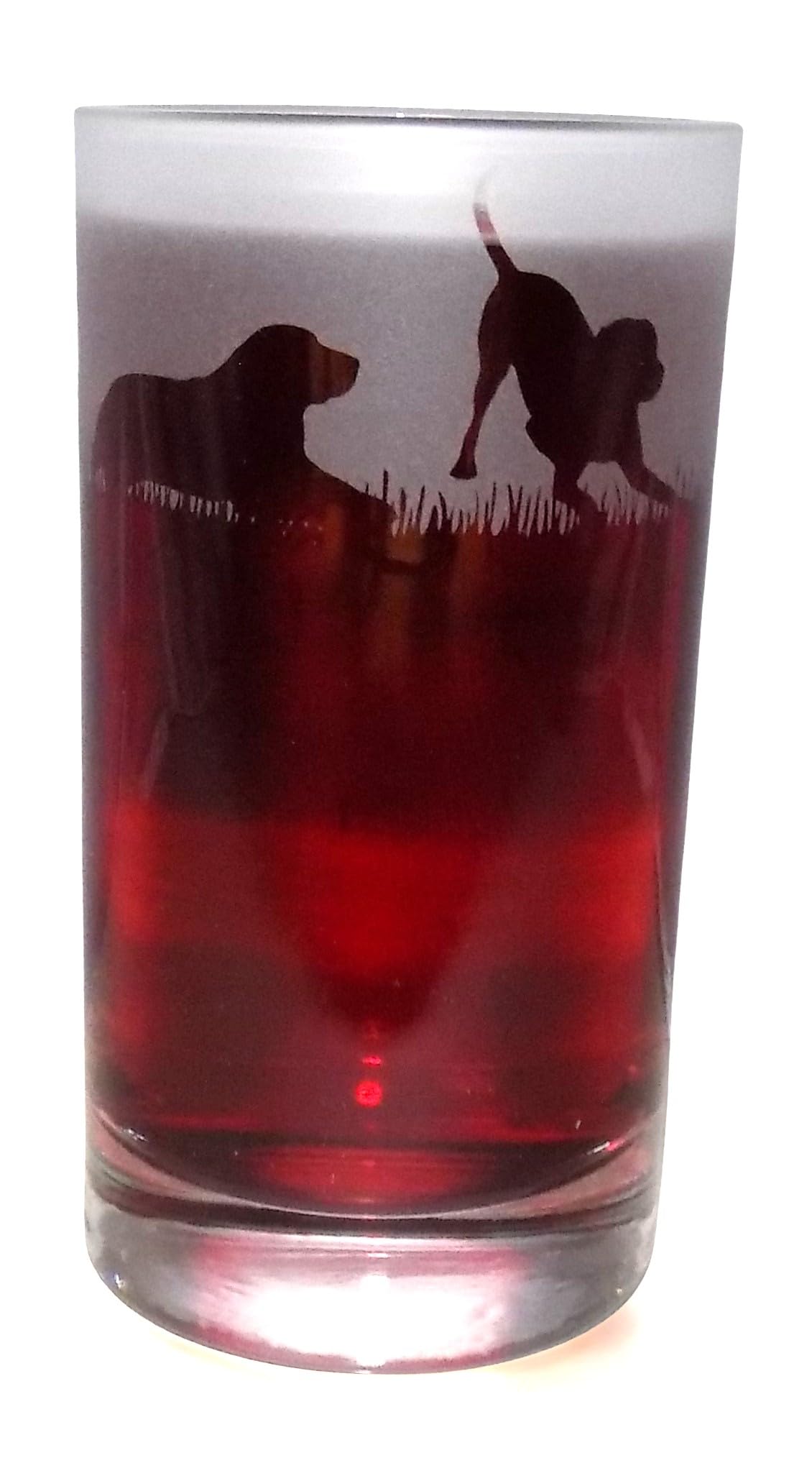Labrador Hand Etched Highball Tumbler