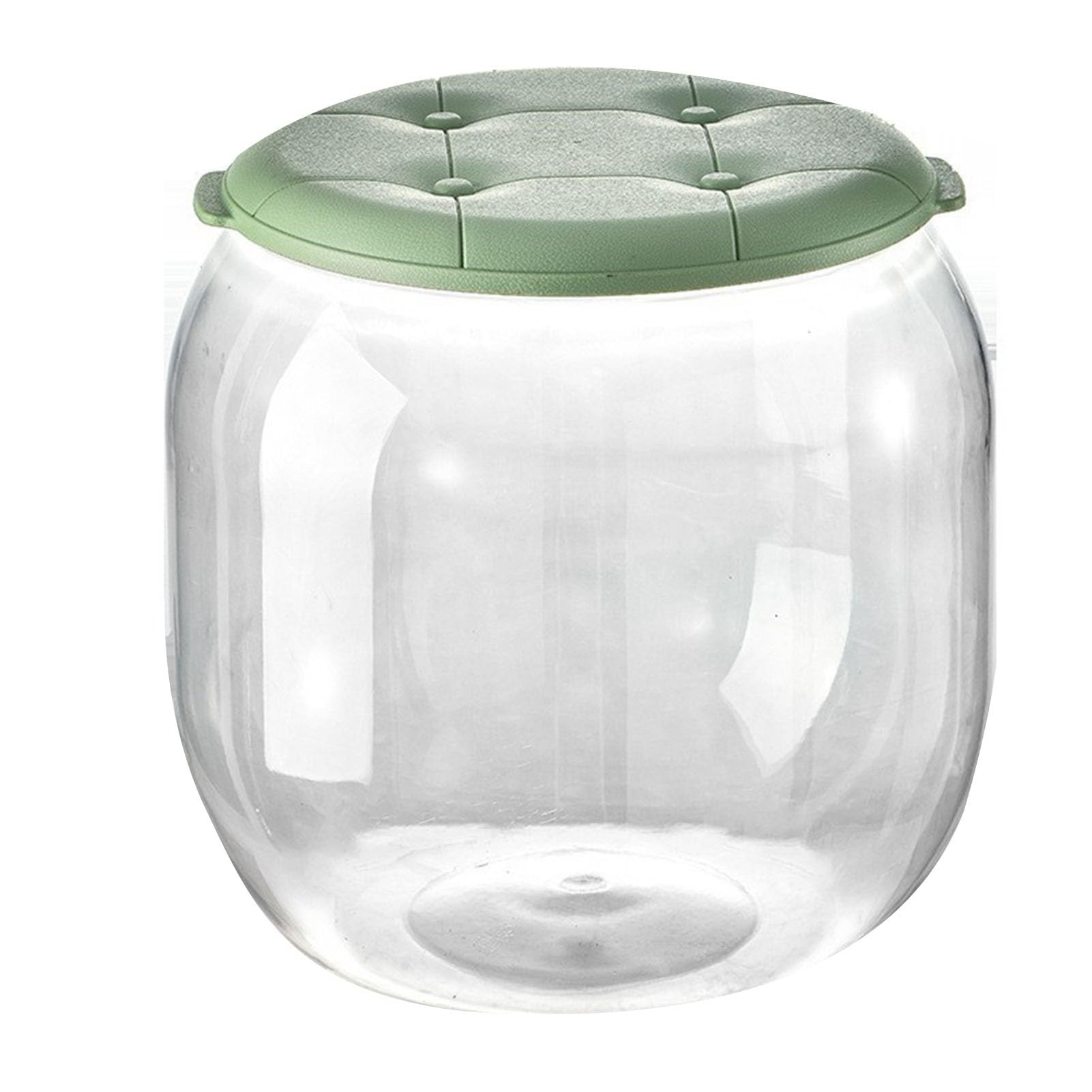 Acouto Organizzatori di Giocattoli, Sgabello Portaoggetti Trasparente con Plastica Resistente, Scatola Multifunzionale per Giocattoli per Bambini e Scarpe, Ideale per l'ingresso di Casa (GREEN)
