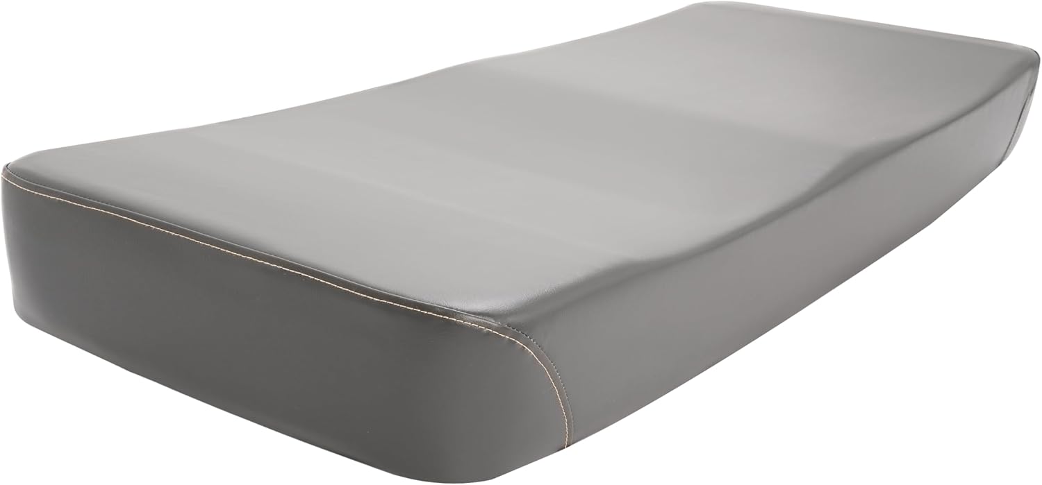 ALMULOO Gray Bottom Seat Cushion Compatible with 2007 & Prior, 2009-2013 Kawasaki Mule 3010 4000 4010 4x4 Replacement for 53066-7502-MA/53066-7502-338 Bench Seat Replacement Gray