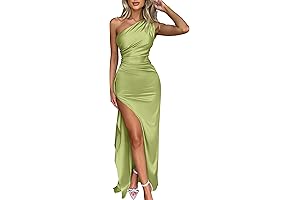 Women's Captivating One-Shoulder Maxi Dress for Glamorous Occasions