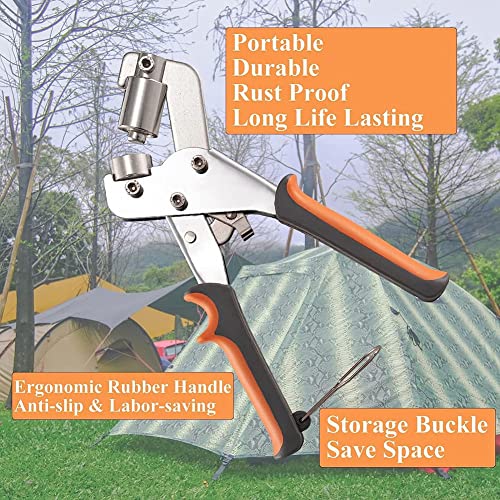 Edgar Grommet Tool Kit Kit di Occhielli - Set di