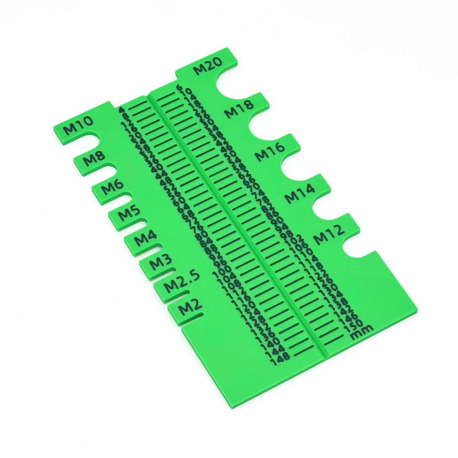 Multifunctional Screw Measurement Instrument for Industrial Mechanics Projects 150mm Length with Compact Portable Design Screw Measuring Gauge