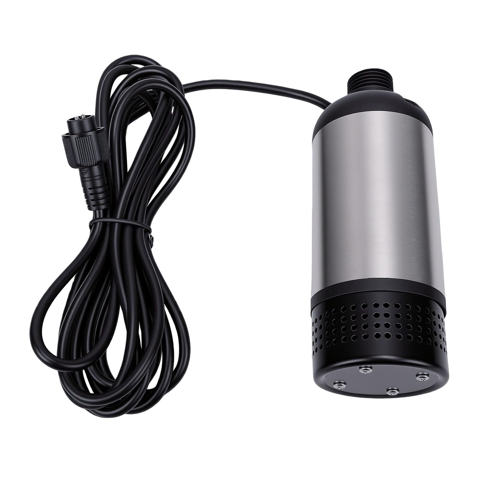 Fafeicy Bomba de Agua Sumergible Portátil, Bomba de Achique 12V DC 1268GPH