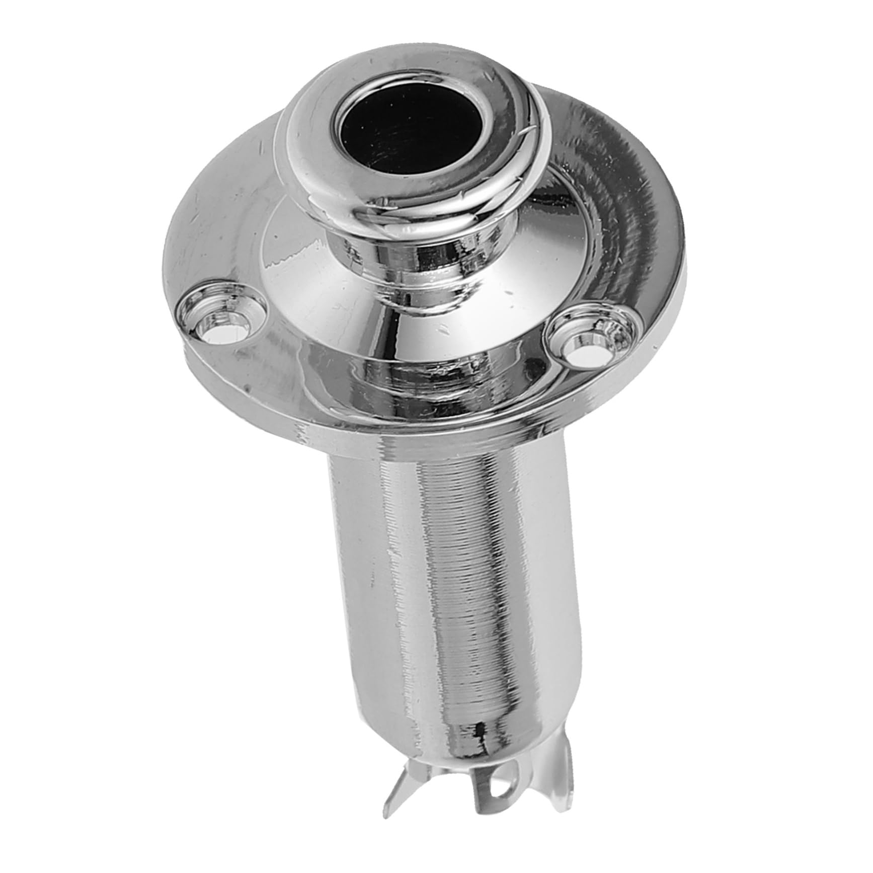 COSMEVIVI Coustic Guitar Accessory End Pin Jack Guitar Metal Plug Socket Plate for Guitar Guitar Electronic Socket