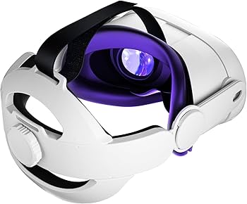Amazon | for Met* Quest 3 VR メガネ用調節可能なヘッドバンド 快適な