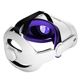 美品 メタクエスト3　VRヘッドセット　ロングケーブル付　ヘッドバンド交換済 Amazon | YipuVR for Meta Quest 3/3Sヘッドセット用ヘッド