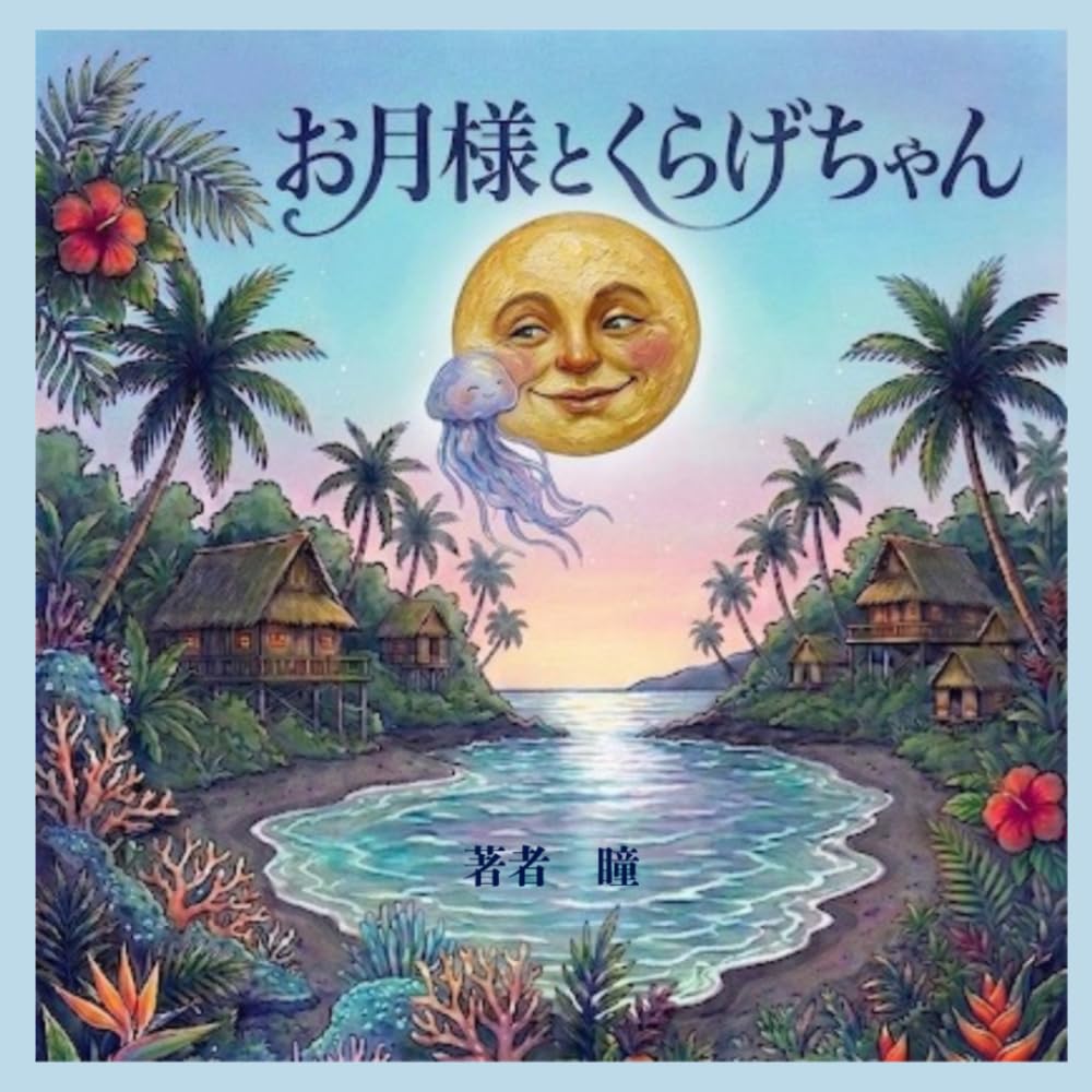 お月様とくらげちゃん: 静かな夜の贈り物