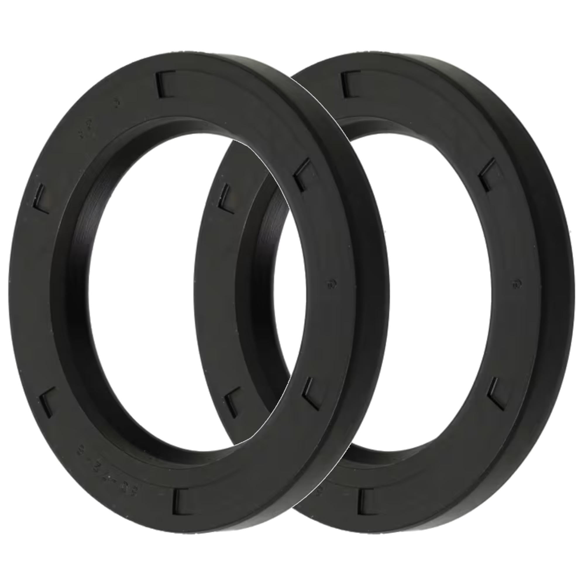 cyclingcolors 2x Paraolio in Gomma NBR tenuta dell'albero motore sistema decimale componente meccanico rotante scarico olio con molla, 150x180x13mm DB