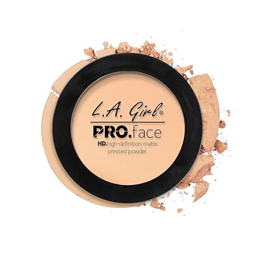 L.A. Girl LA Pro Face Polvo mate cremoso natural 0.25, LAX-GPP604, 16 onzas