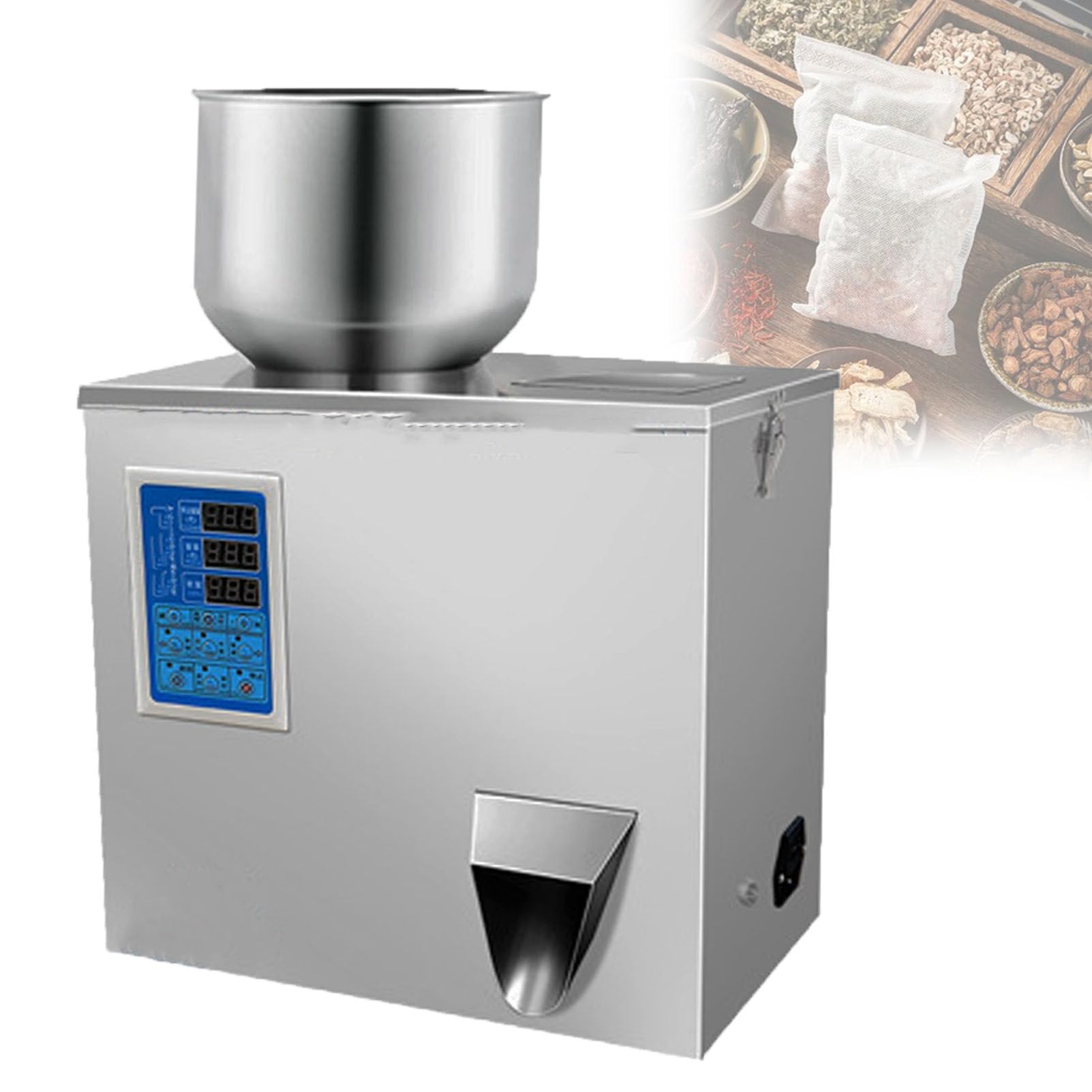 Riempitrice Automatica per Polveri Con Rilevamento Automatico Circle-100g