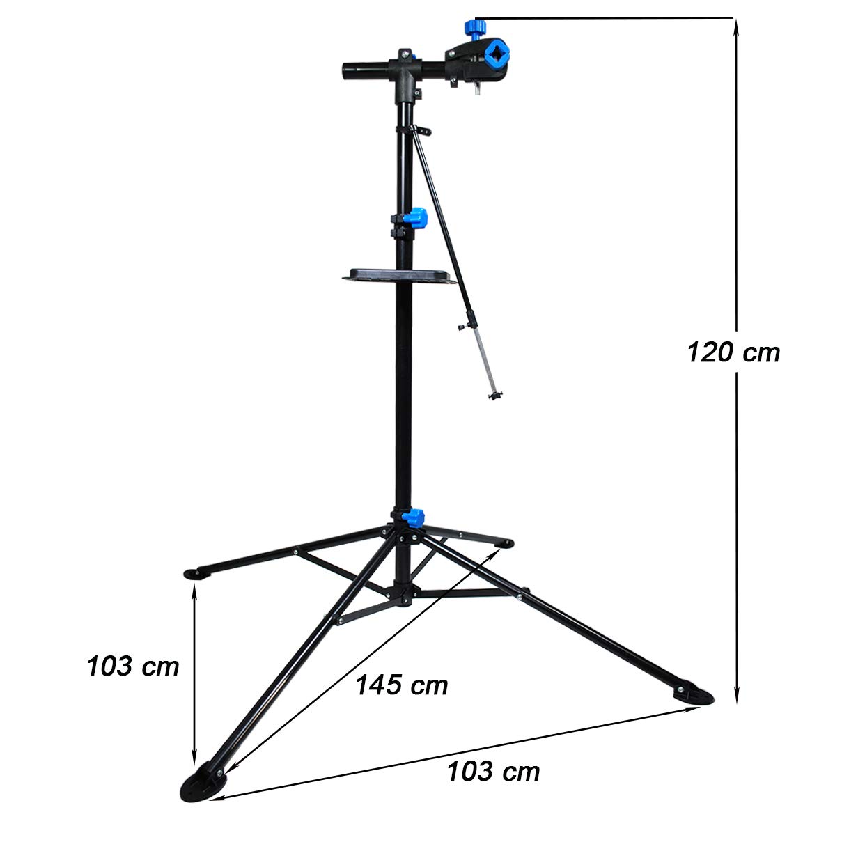 HELO E-Bike Montageständer Reparaturständer Ständer höhenverstellbar klappbar 60 kg M