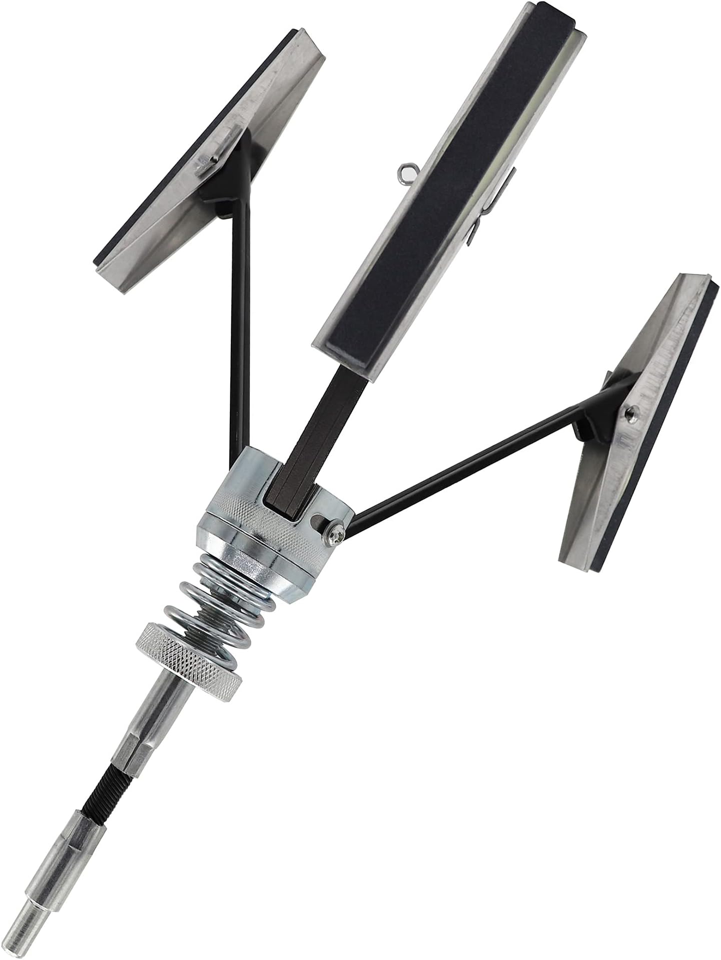 Engine Cylinder Hone Tool 2"-7" Diameter Adjustable Deglazer with 3-Piece 4" Long Stones 220 Grit