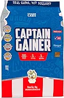 Captain Gainer Under Labz Hipercalórico Vanilla 3kg – Suplemento para Ganho de Peso e Massa Muscular com Alto Teor Calórico, Proteínas de Qualidade e Carboidratos Complexos, Energia e Força para Treinos Intensos