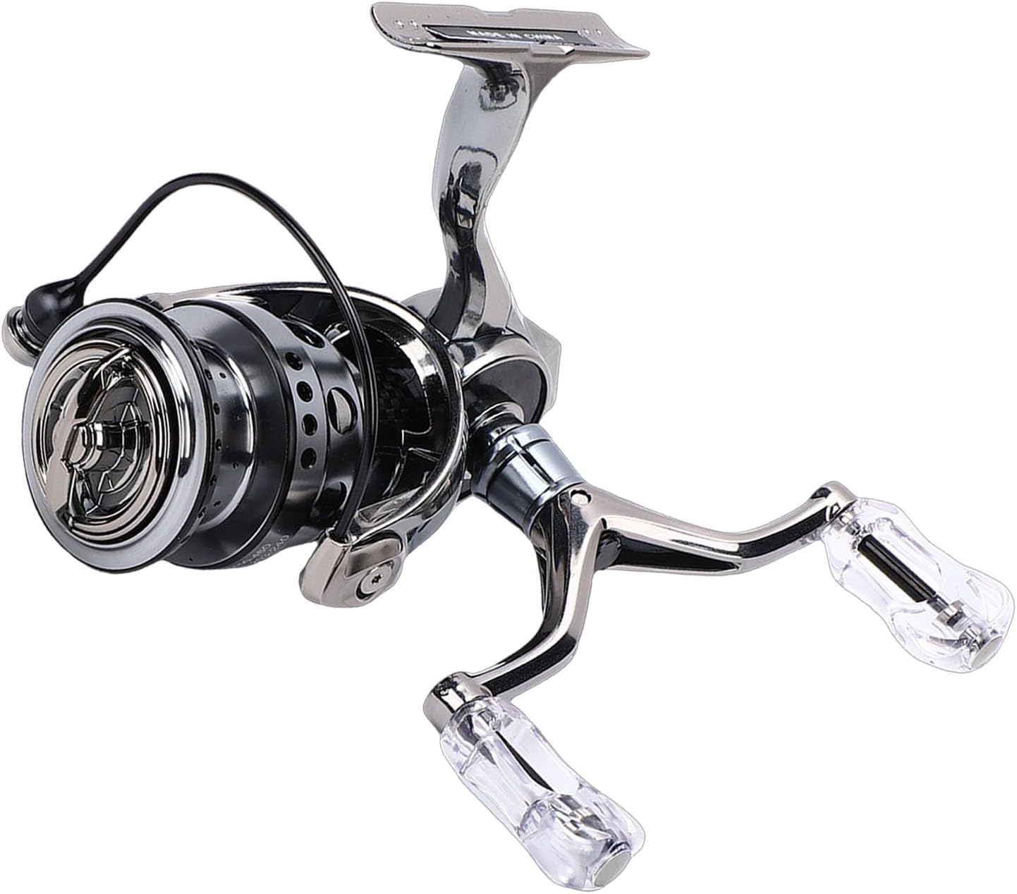 Spinning Reel, Composite Material Fishing Reel with 4KG Braking Force and 5.2:1 Speed Ratio for Ice Fishing and Freshwater Use