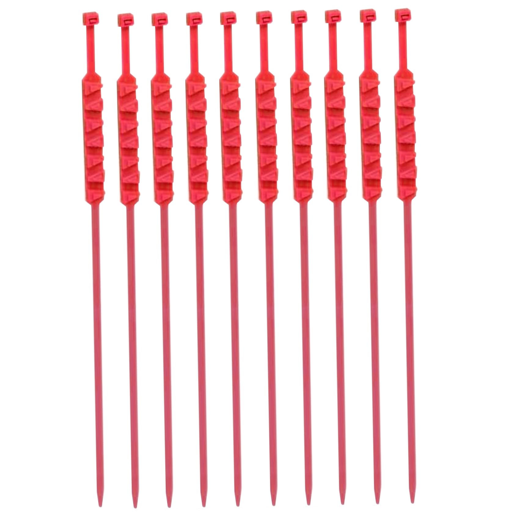 Snow Chains for E-bike Motorbike 10Pcs Non-slip Tire Chains Universal Wheel Chains for Snow Nylon Ice Breaking Multi-layer Teeth Winter Snow Tire Chains, Red Snow Tire Chains Wheel Chains for Snow Tir