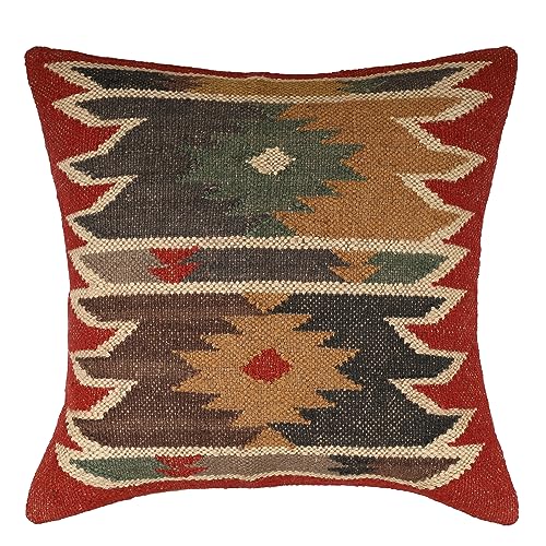 Boho Decorative Throw Pillow Cover 18x18