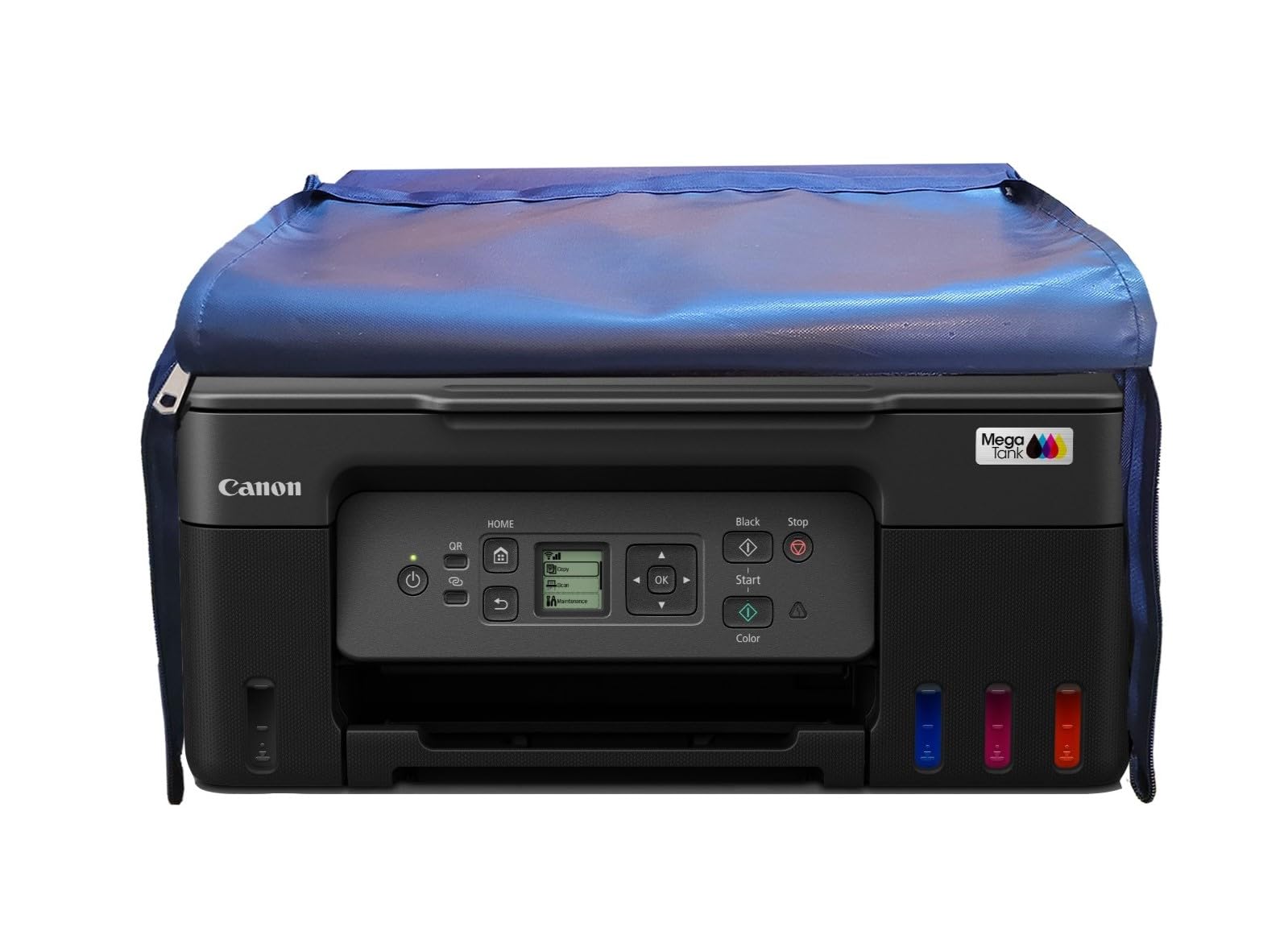 Protectio Chain Printer Cover for Canon Pixma G3770 / G2770 All-in-one – Blue / Dust Proof ,Water-Resistant, Durable-image-45