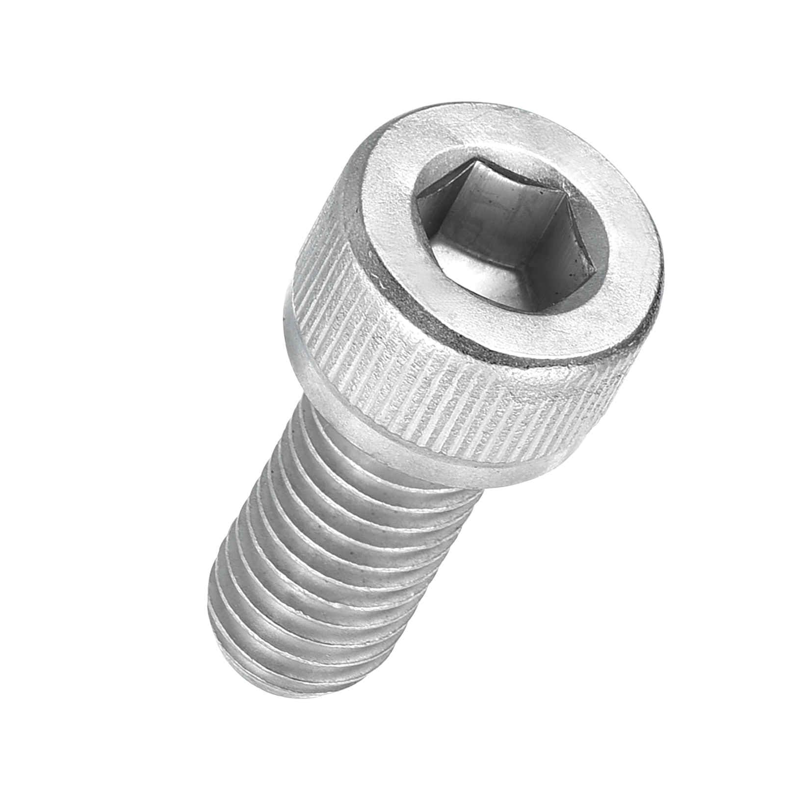 Kozelo 10pcs Socket Head Cap Screws - [M8-1.25 x 20mm] 304 Stainless Steel Allen Socket Drive for Electrical Motor 3D Printing Fan Engine Replacement Use, Silver — image 1