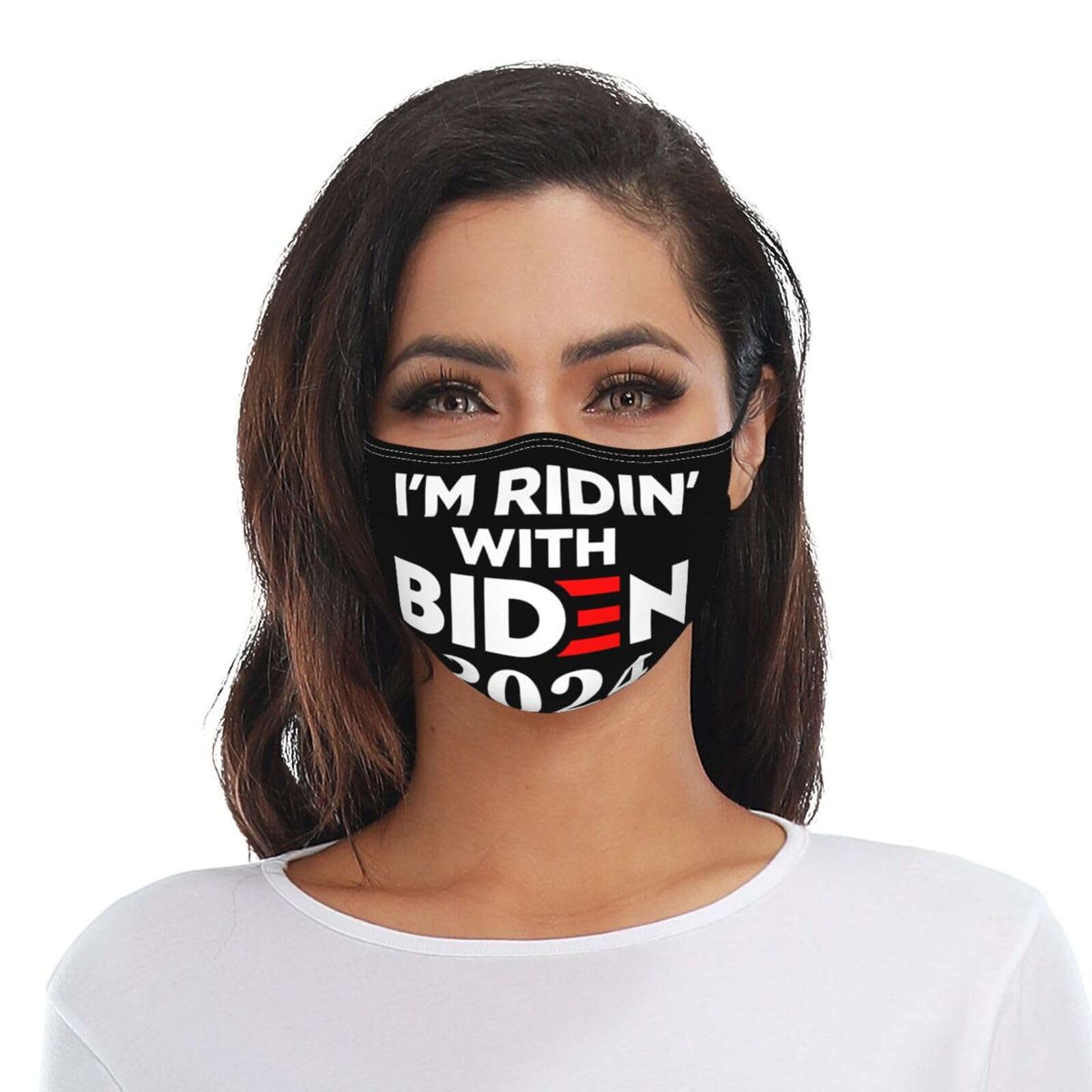 with Biden - 2024 Election Adult Dust Mask Adjustable Dust Face with 2 Filter45