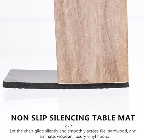 Miniatura 7 de DOITOOL 16 piezas de alfombrillas antideslizantes para muebles, protector de goma para patas de silla, protectores de suelo de goma para muebles,