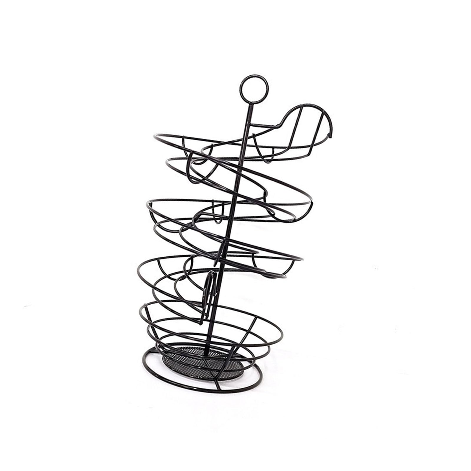 Efficient Helical Eggs Organizers Double Layer Storage for Quick Access to 36 Eggs and Condiments Optimizing Kitchen Workflows Helical Holders